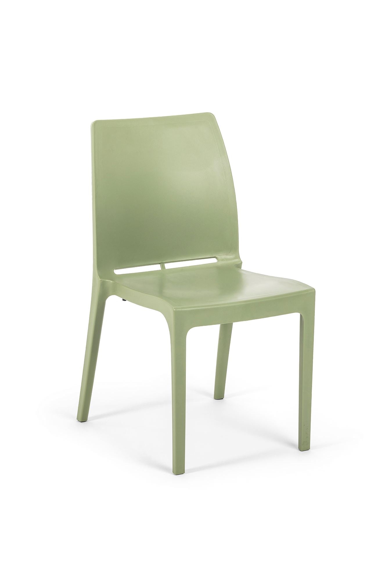 Cadeira Verde em Polipropileno 100% - Design Moderno e Resistente 57x46x85cm
