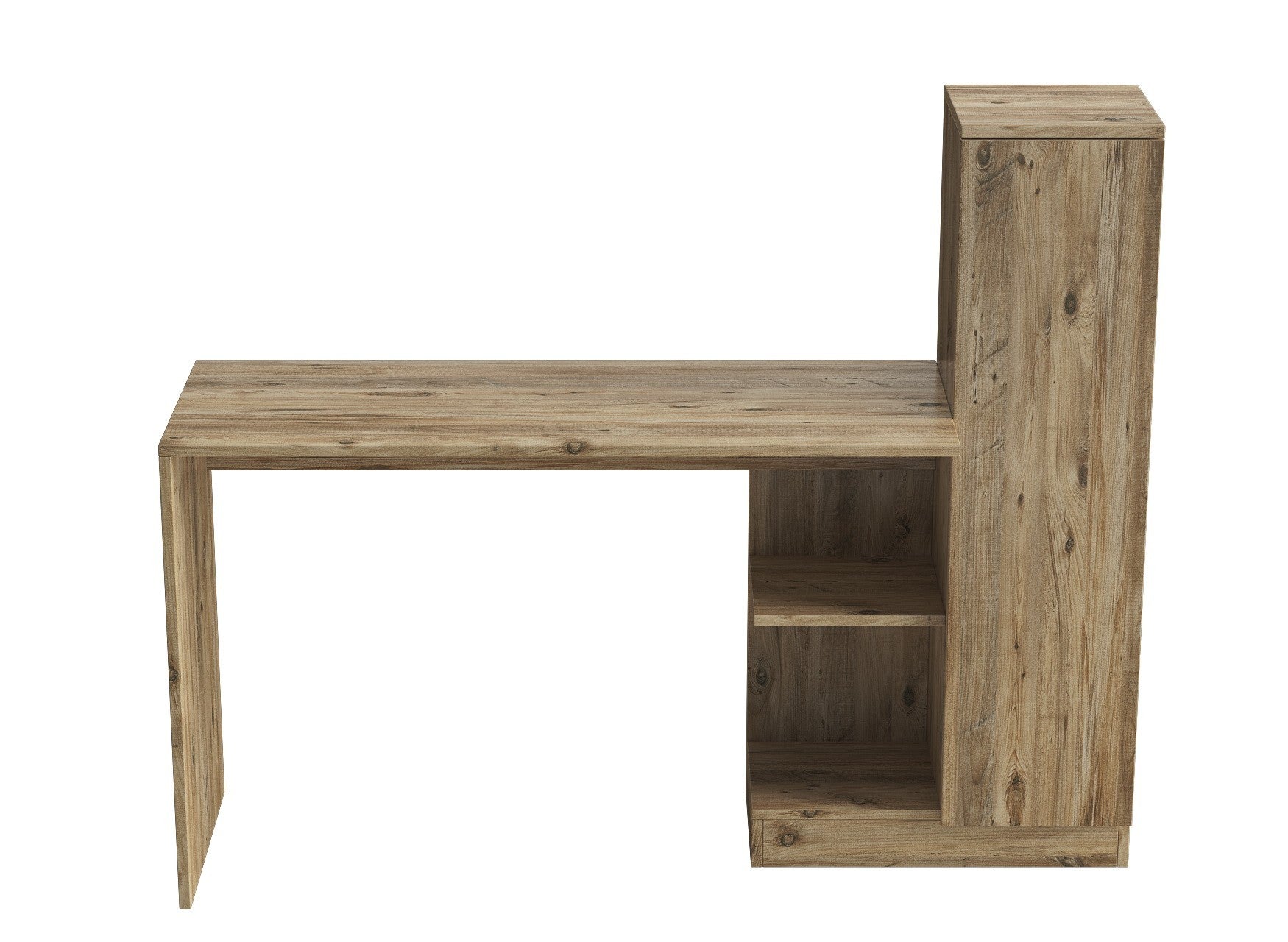 Secretária de Estudo Atlantic Pine 120cm - Melamina Resistente 18mm