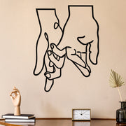 Acessório de parede decorativo de metal preto elegante, 58 x 76 cm | 100% metal, 1,5 mm de espessura | Perfeito para decoração moderna e exibição de arte