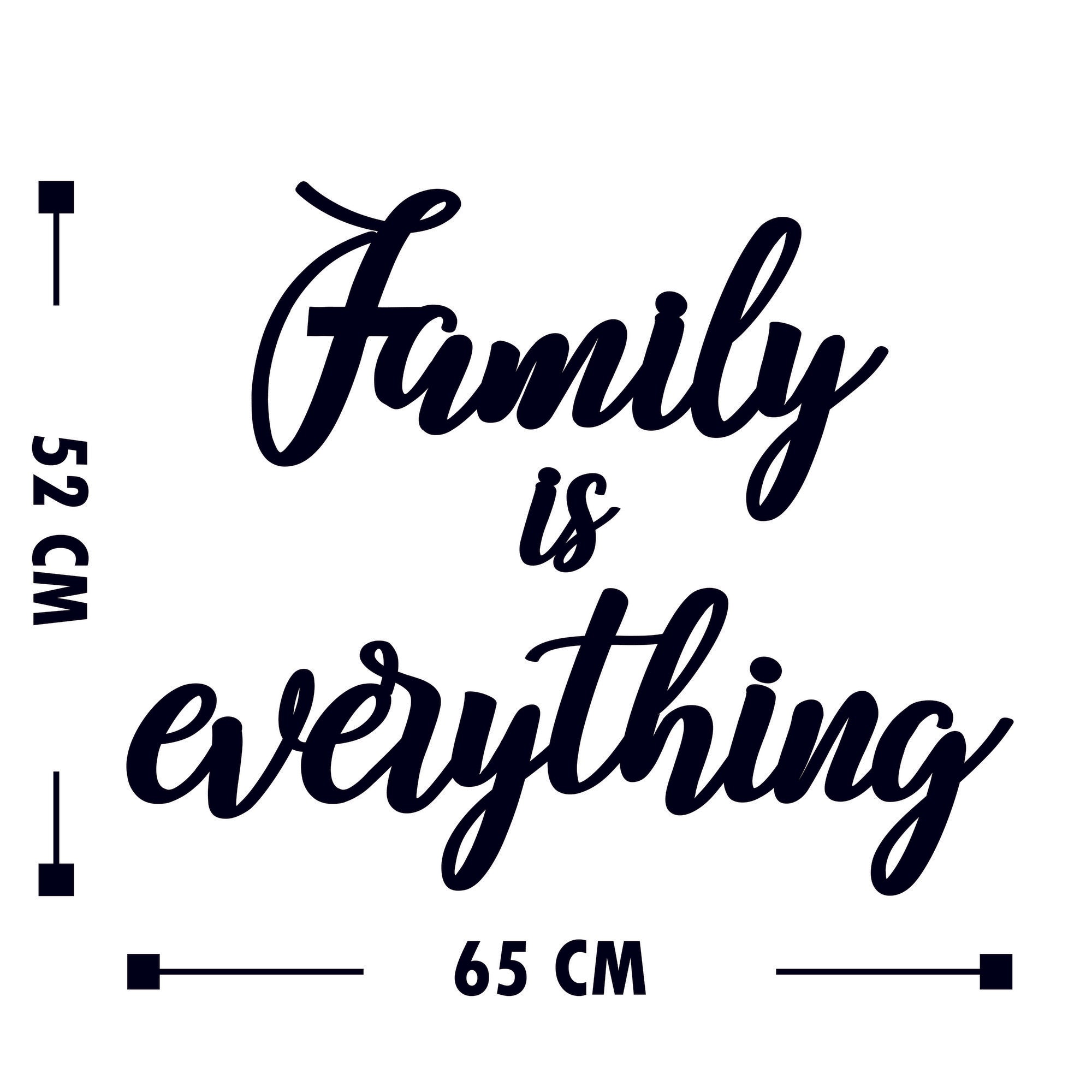 Acessório Decorativo de Parede – 46 x 25 cm – Preto – 100% MDF