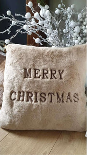 Almofada – 43 x 43 cm – Bege – Poliéster