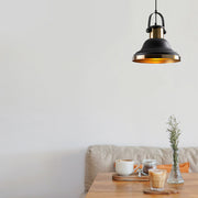 Candeeiro de Teto – 30x30 cm – Preto – Metal