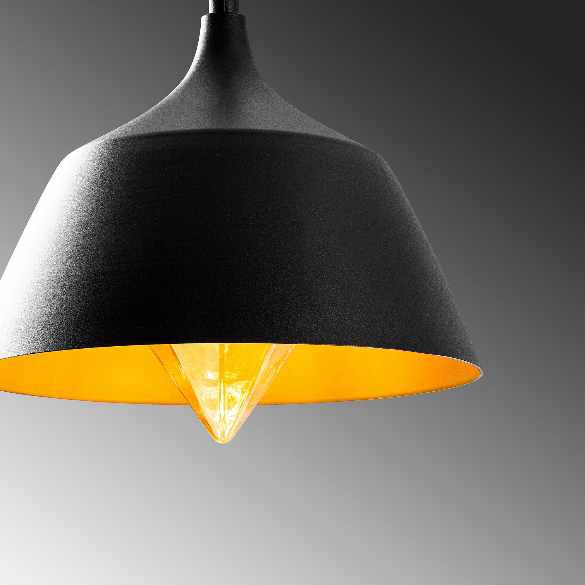 Candeeiro de Teto industrial moderno, corpo de metal preto, 25x25 cm, altura 119 cm, ajustável, soquete E27, perfeito para decoração escandinava e inovadora