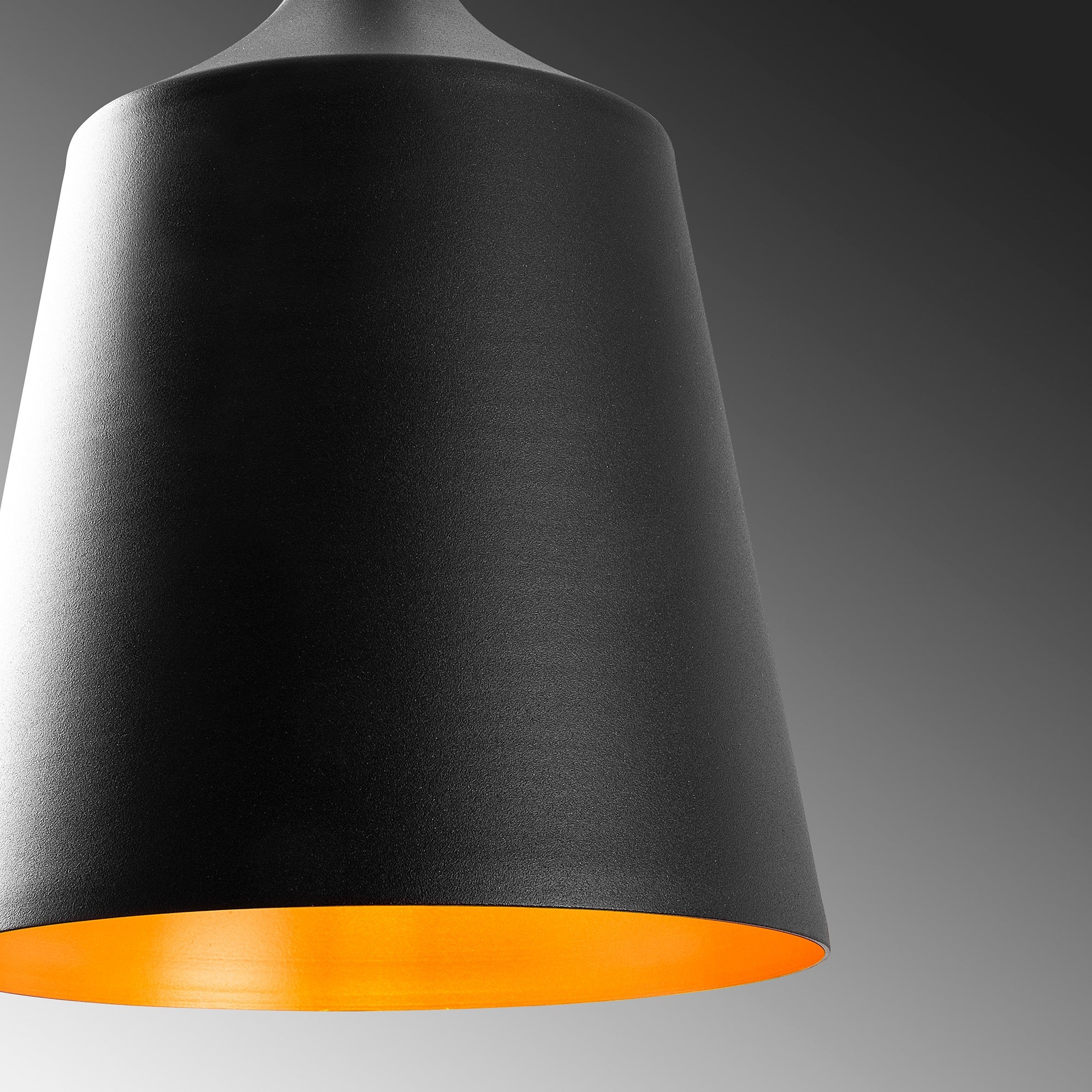 Candeeiro de Teto Industrial Moderno, Metal Preto, 20 x 20 cm, Altura 125 cm | Ajustável, Soquete E27, IP20 | Perfeito para Decoração Escandinava e Moderna