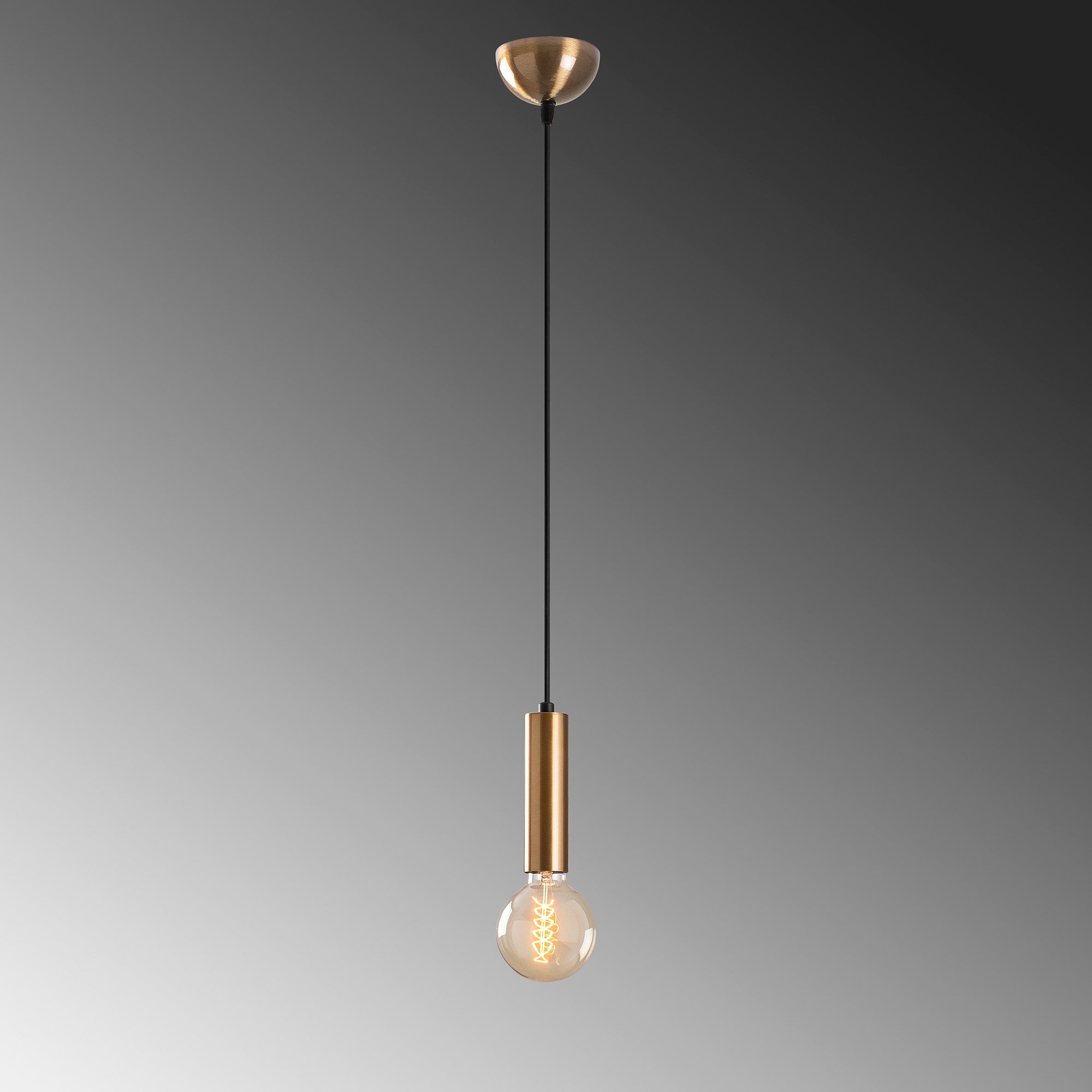 Candeeiro de Teto Vintage Elegante – 111 cm – Metal