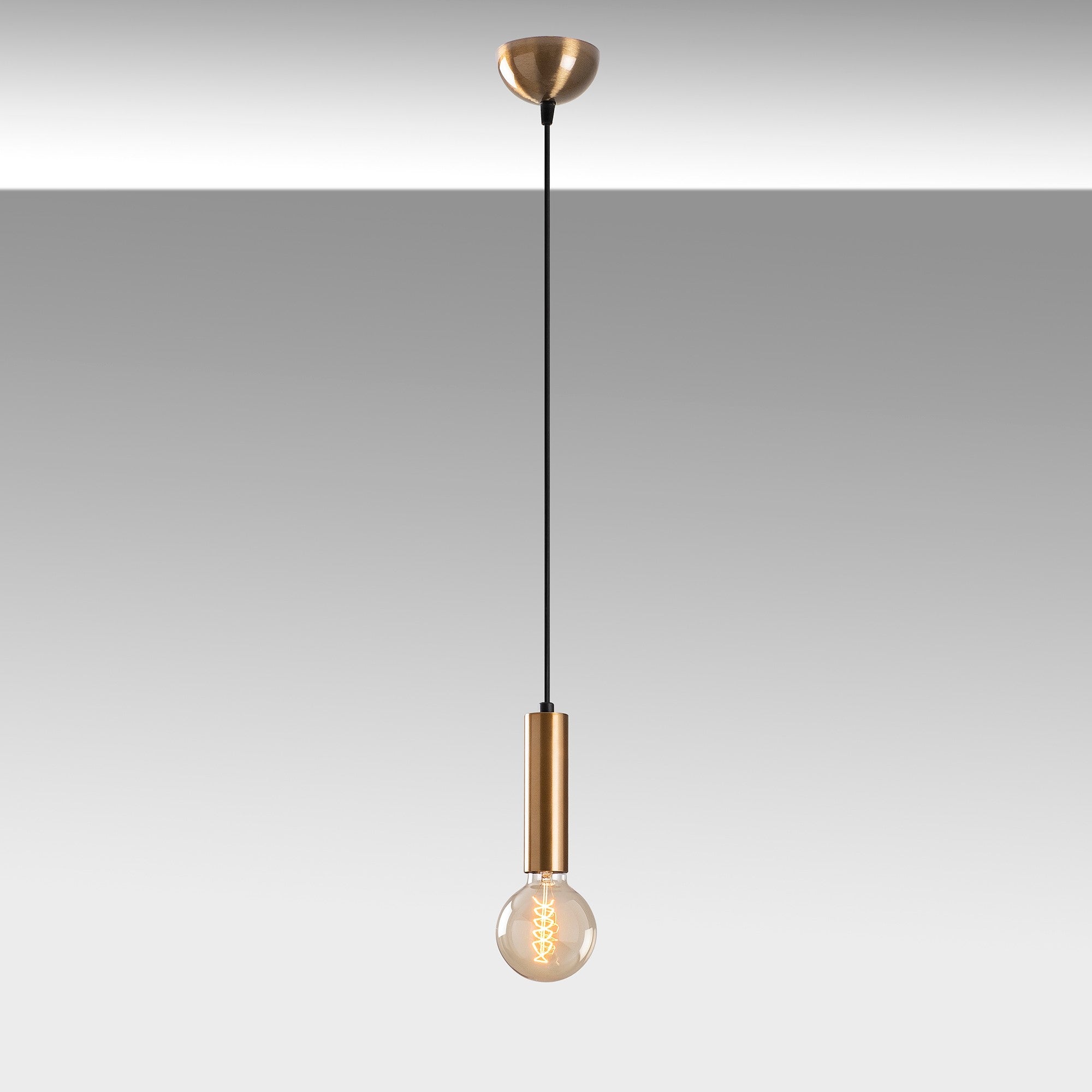 Candeeiro de Teto Vintage Elegante – 111 cm – Metal