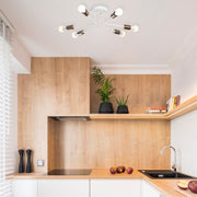 Candeeiro de Teto – 60 x 60 cm – Branco – Metal