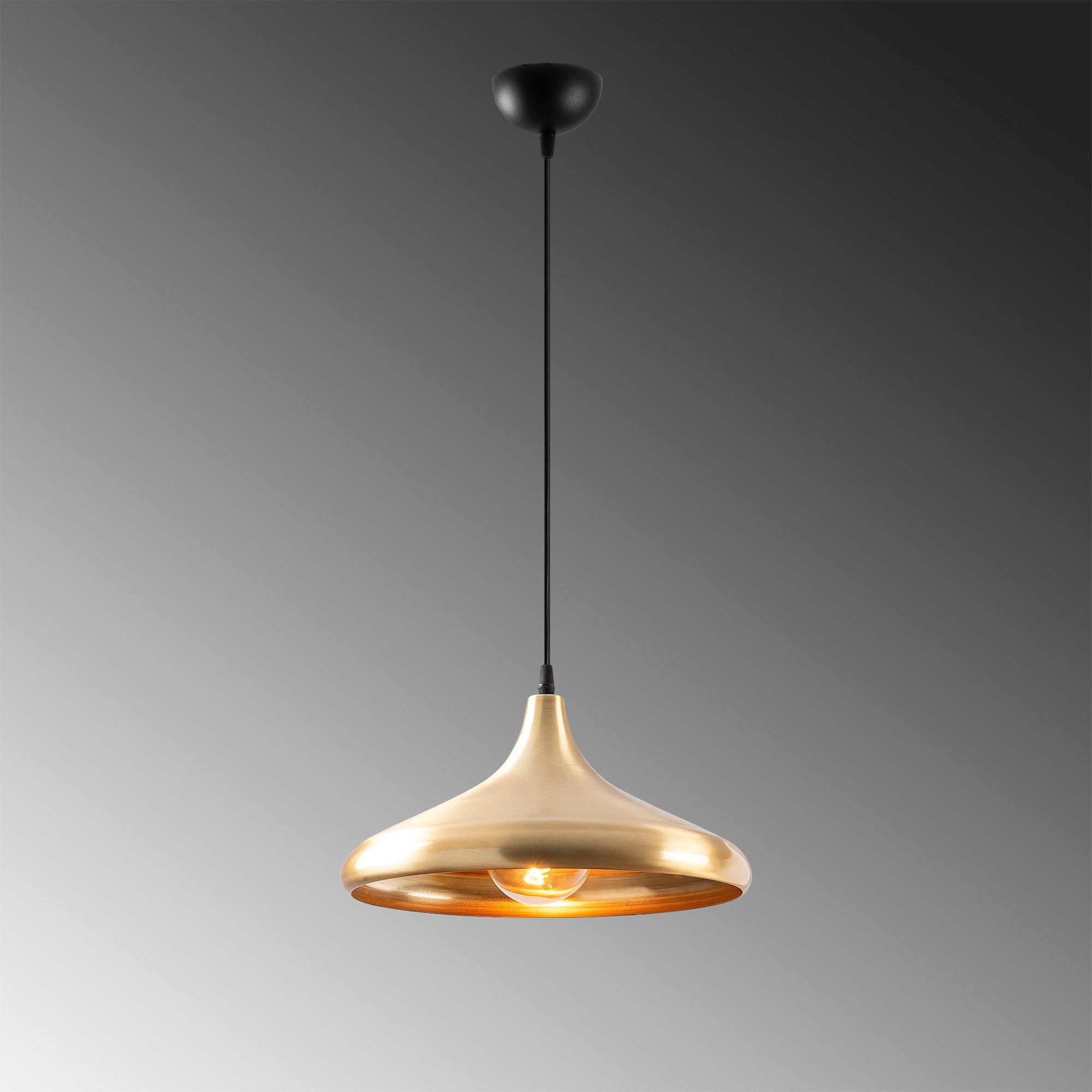 Candeeiro de Teto Vintage Elegante – 36 cm de Diâmetro – Cor(es) vintage – Metal