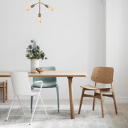 Candeeiro de Teto – 34 x 10 cm – Cobre – Metal