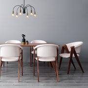 Candeeiro de Teto – 68 x 68 cm – Preto – Ferro