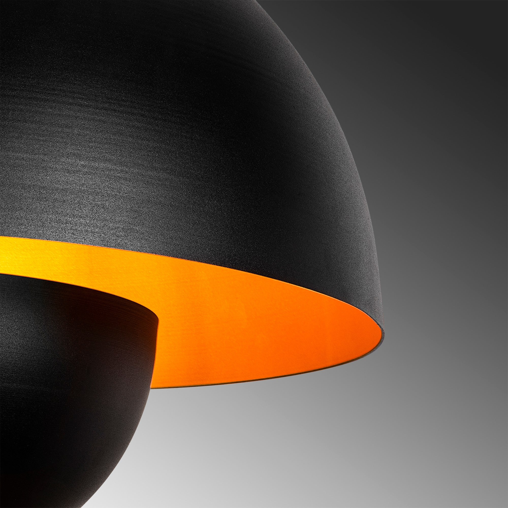 Candeeiro de Teto Industrial Moderno, Corpo em Metal Preto, 60 x 60 cm, Altura 101 cm | Soquete E27, Máx. 40 W | Iluminação Elegante para Decoração Escandinava