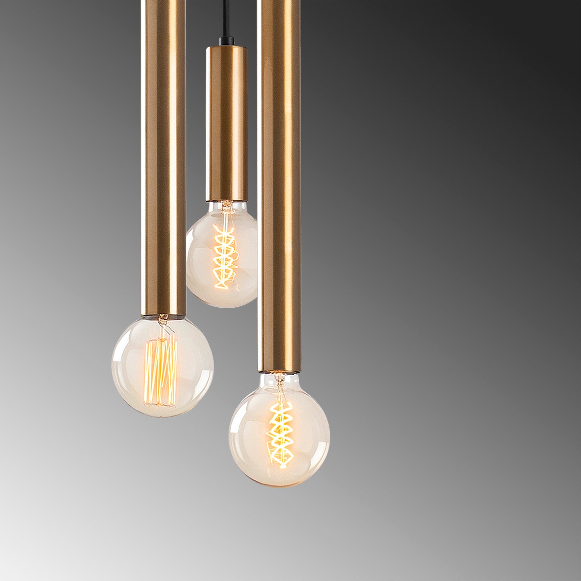 Candeeiro de Teto Vintage – 22x22 cm – Altura 146 cm – Metal