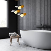 Candeeiro de Teto – 60 x 60 cm – Preto – Metal