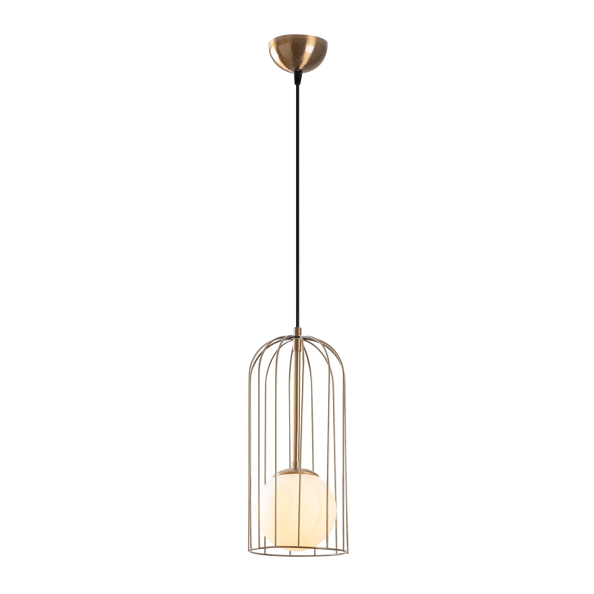Lustre vintage moderno, altura ajustável de 59 a 139 cm, corpo de metal, 17 x 17 cm, E27 máx. 40 W, acabamento branco elegante e vintage, perfeito para decoração de casa