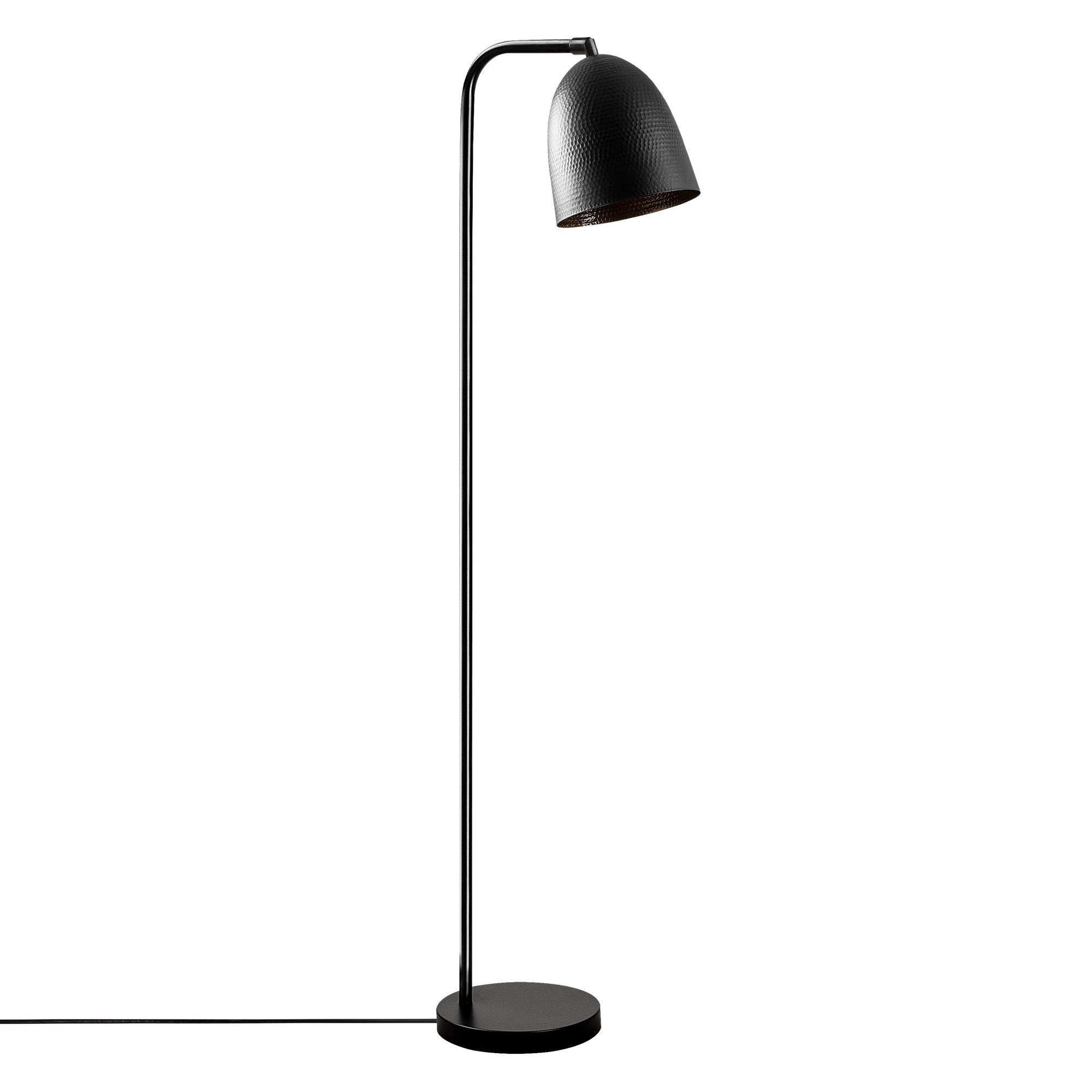 Candeeiro de Pé – 120 cm de Altura – Preto – Metal