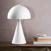 Candeeiro de Mesa – 30 x 30 cm – Branco – Metal