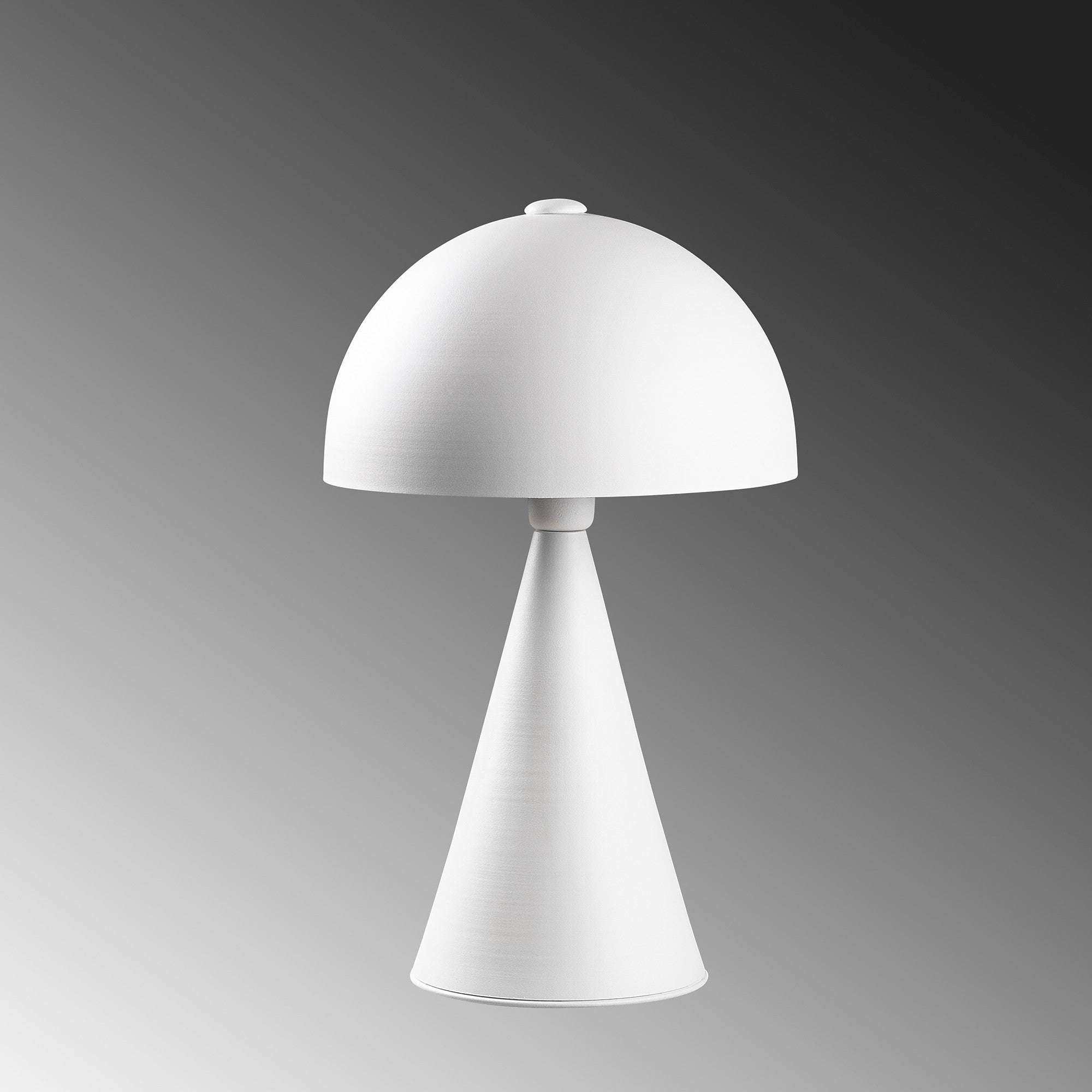 Candeeiro de Mesa – 30 x 30 cm – Branco – Metal