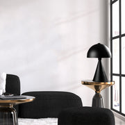 Candeeiro de Mesa – 30 x 30 cm – Preto – Ferro