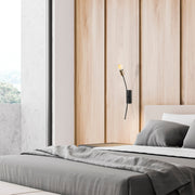 Candeeiro de Parede – 6 x 25 cm – Preto e Vintage – Ferro