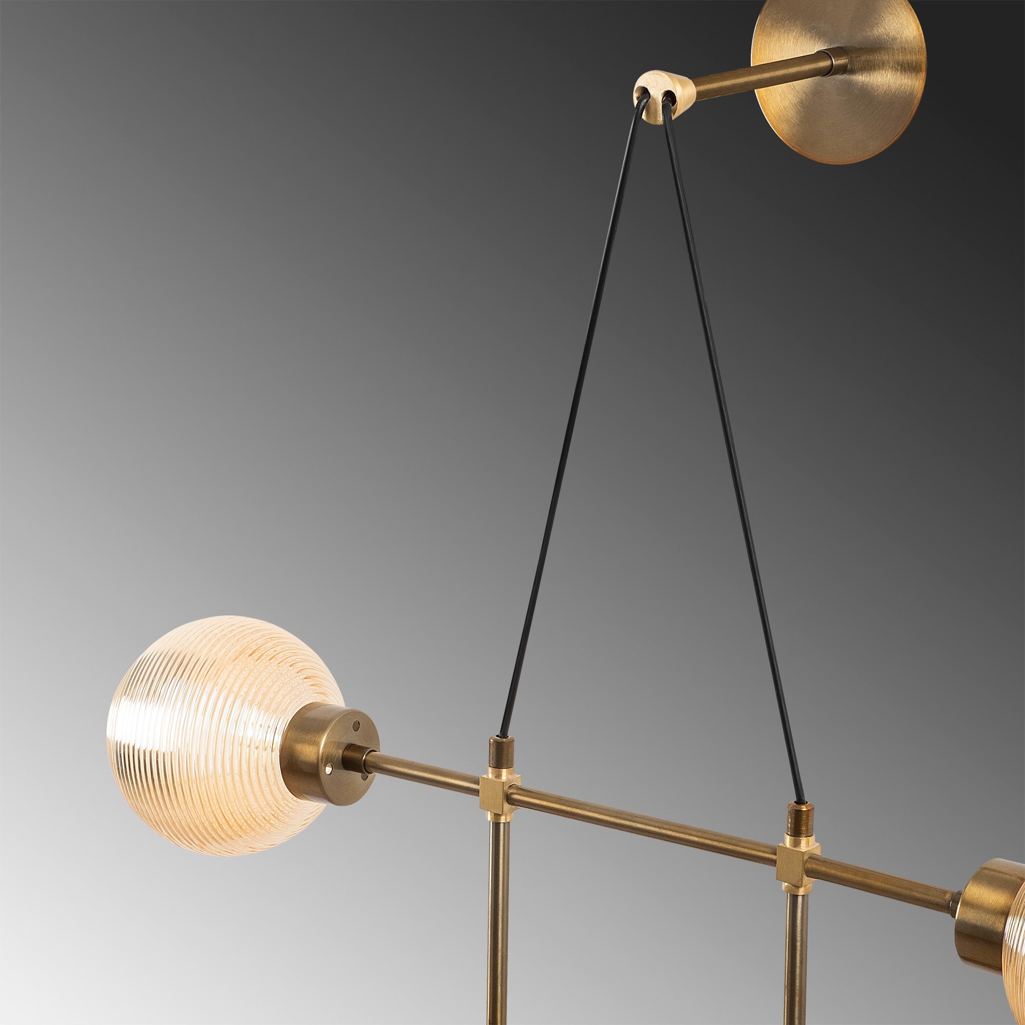 Candeeiro de Parede vintage moderna, corpo de metal, 78 x 15 cm, altura 65 cm | 4 x E27 máx. 40 W, IP20 | Iluminação elegante para decoração de casa e escritório