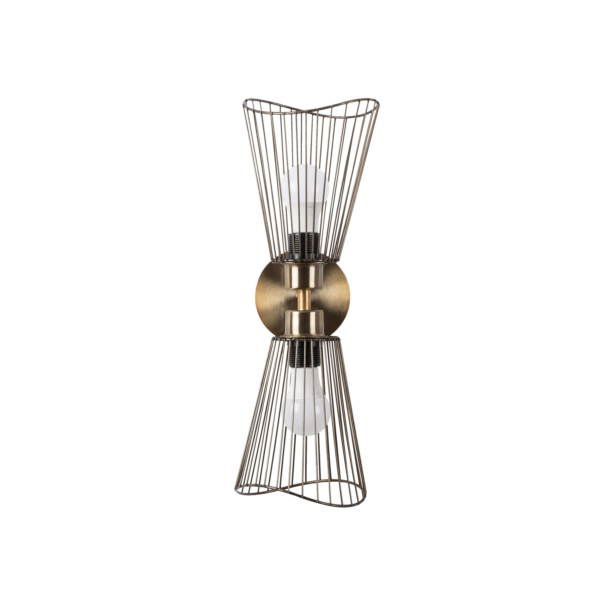 Candeeiro de Parede – 48 cm de altura – Vintage – Metal