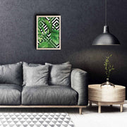 Quadro Decorativo em MDF com Moldura de Madeira, Multicor, 38 x 53 cm – KCT-004