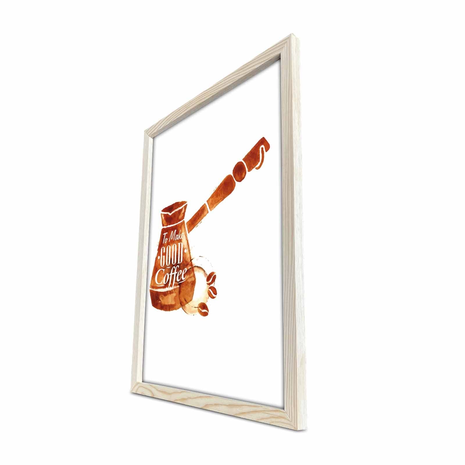 Quadro Decorativo em MDF com Moldura de Madeira KCT-008 – Multicolor – 38 x 53 cm