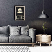 Quadro Decorativo em MDF 3 mm com Moldura de Madeira, Multicolor, 38 x 53 cm (KCT-023)