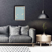 Quadro Decorativo em MDF (3 mm) com Moldura de Madeira, Multicolor, 38 x 53 cm — KCT-059