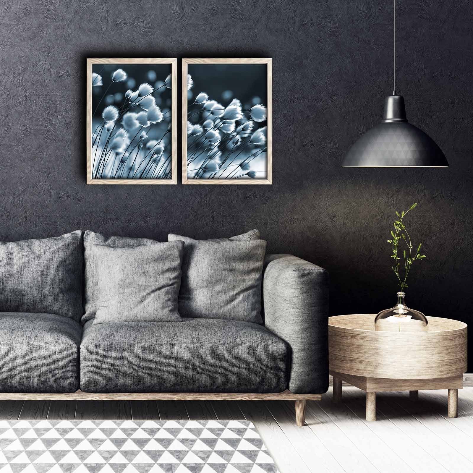 Quadros Decorativos em MDF – 38 x 53 cm cada – 100% MDF e Moldura de Madeira