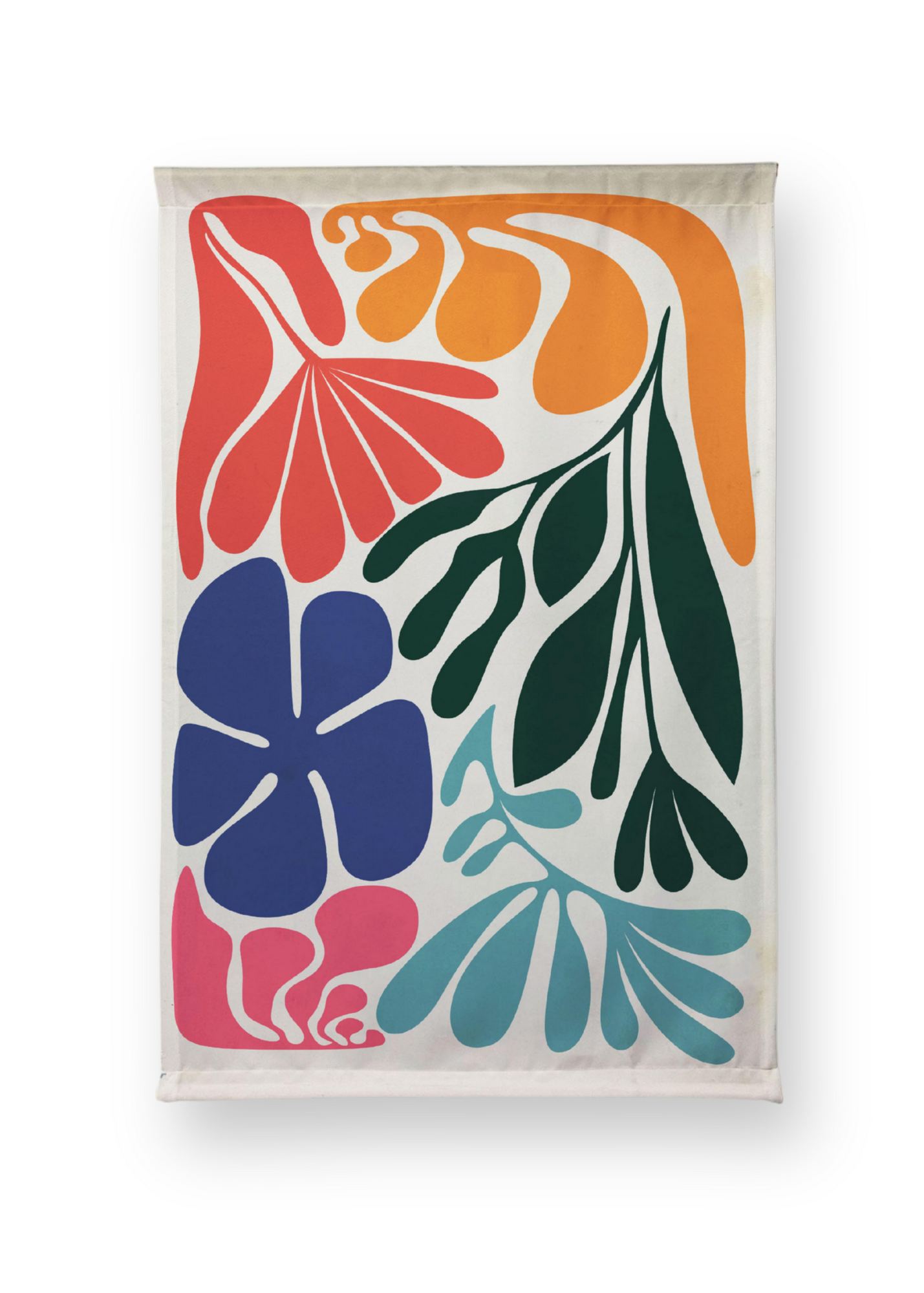 Quadro Decorativo “Polybaby 4” Multicolor 70x120 cm – 50% Algodão / 50% Poliéster