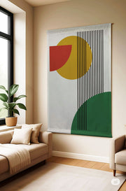 Quadro Decorativo Polybaby 11, 70x120 cm, Multicolor (50% Algodão / 50% Poliéster)