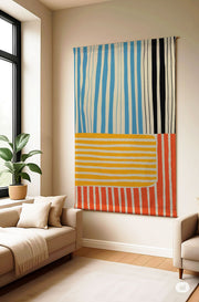 Tela Decorativa Polybaby 14 Multicolor 70 x 120 cm — 50% Algodão / 50% Poliéster