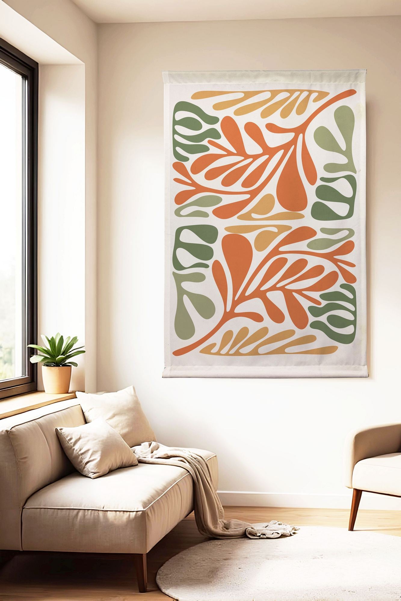 Quadro Decorativo Polybaby 16 Multicolorido 70 x 120 cm – Poliéster/Algodão 50/50