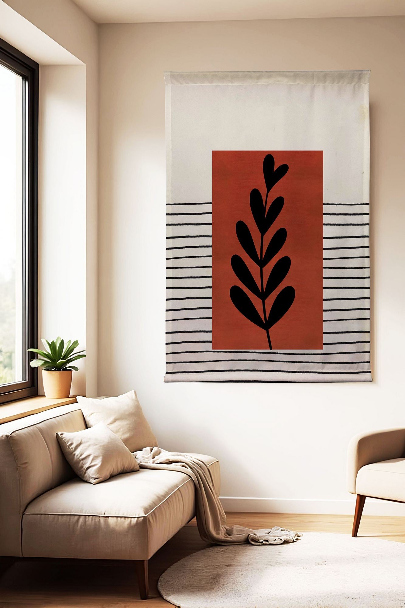 Quadro Decorativo Polybaby 17 Multicolor 70 x 120 cm – 50% Algodão / 50% Poliéster