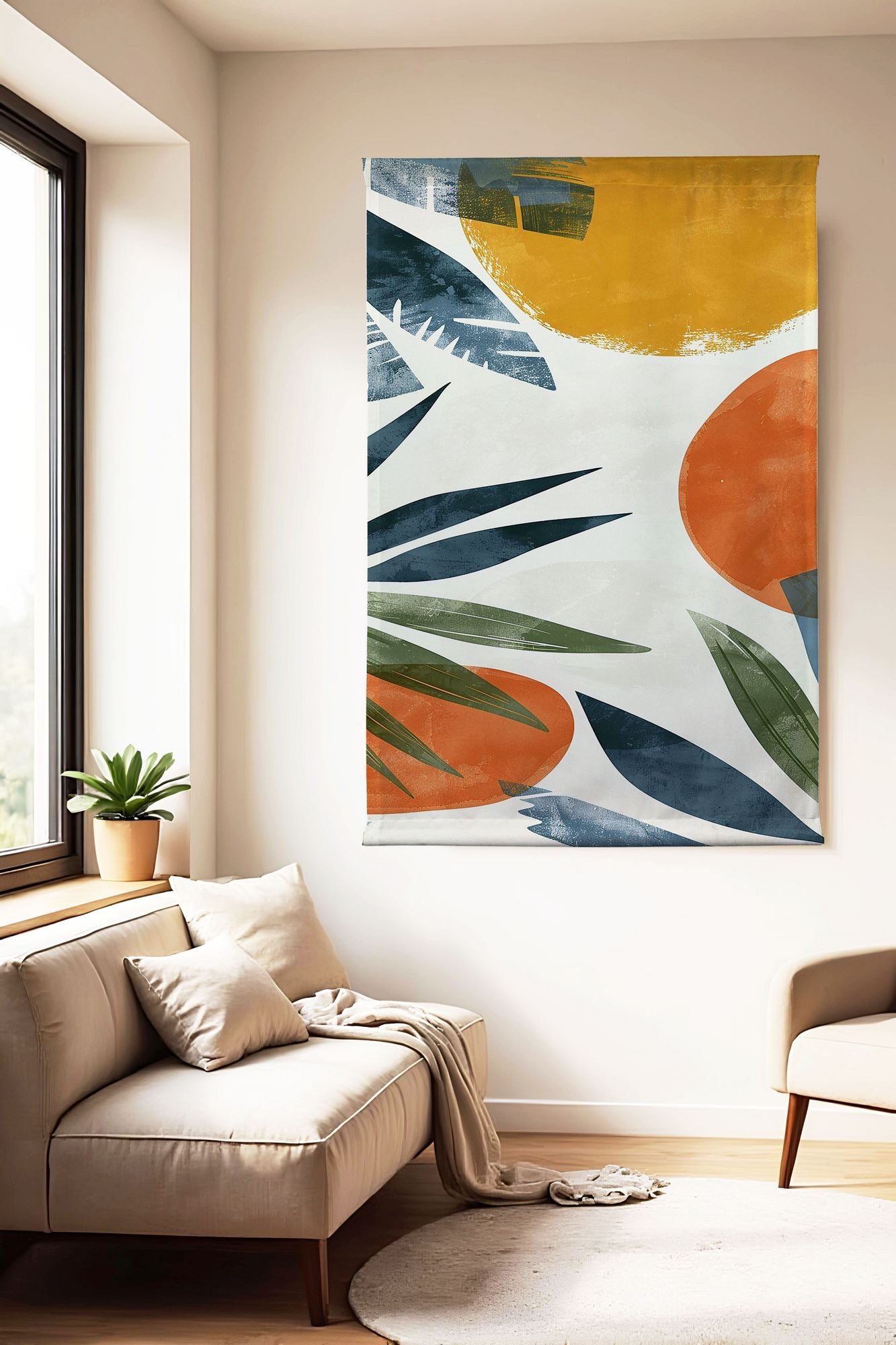 Tela Decorativa Polybaby 18, 70x120 cm, Multicolorido – 50% Algodão / 50% Poliéster