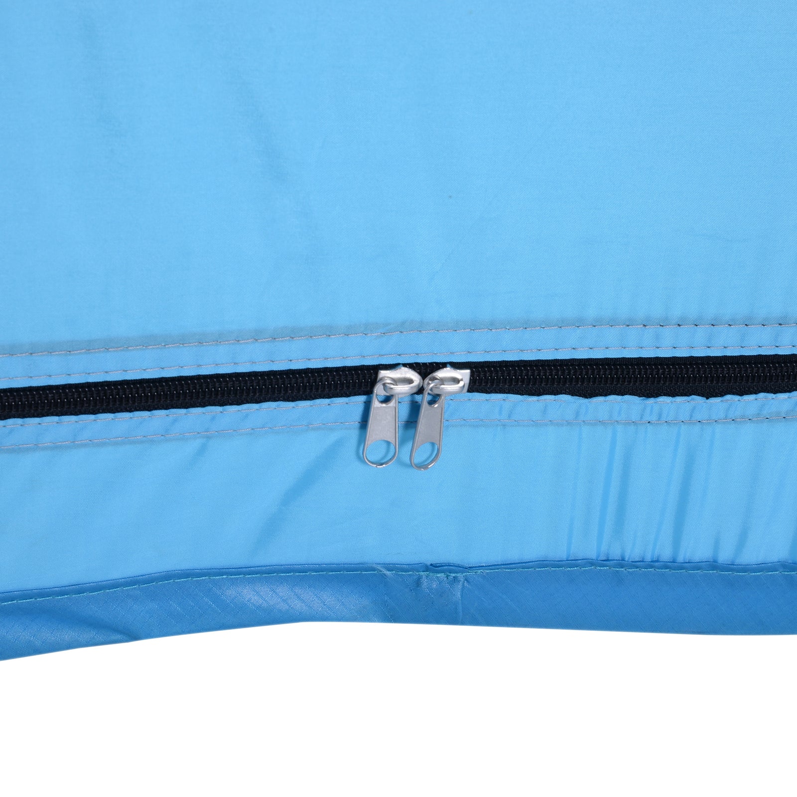 Tenda de Duche para Campismo Dobrável Pop UP Azul Claro 100x100x185cm