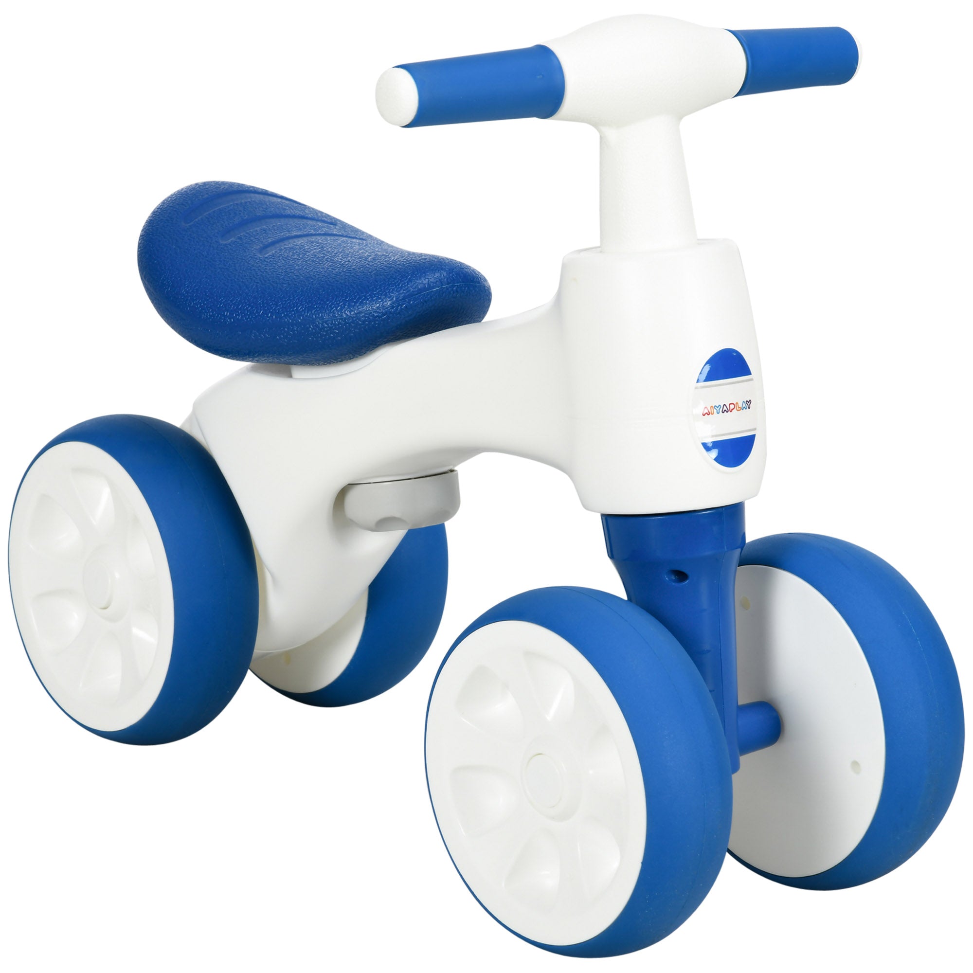 Bicicleta de Equilíbrio Azul para Crianças de 18-36 Meses - 56x30x42 cm
