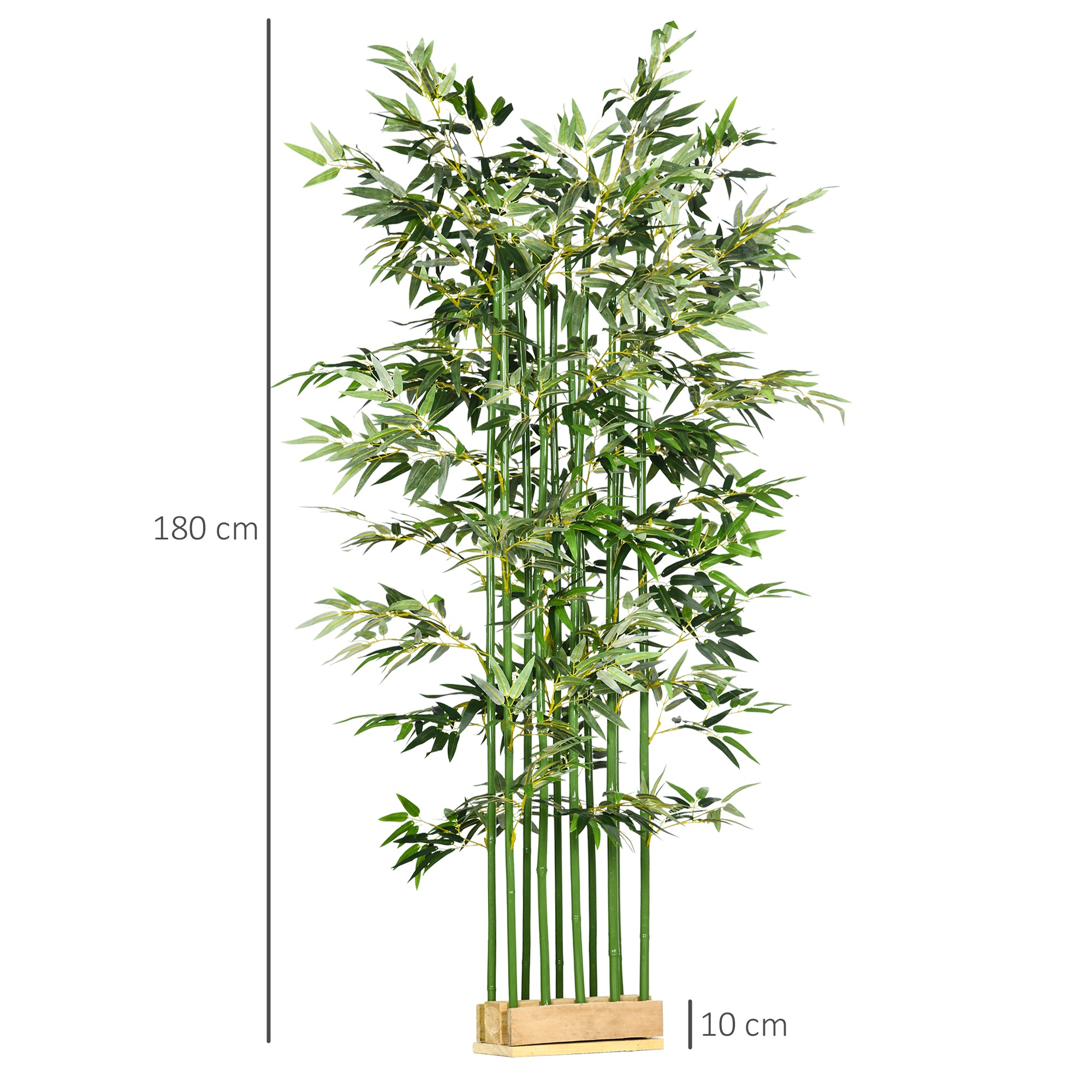Planta Artificial de Bambu – 180 cm – Verde – Poliéster