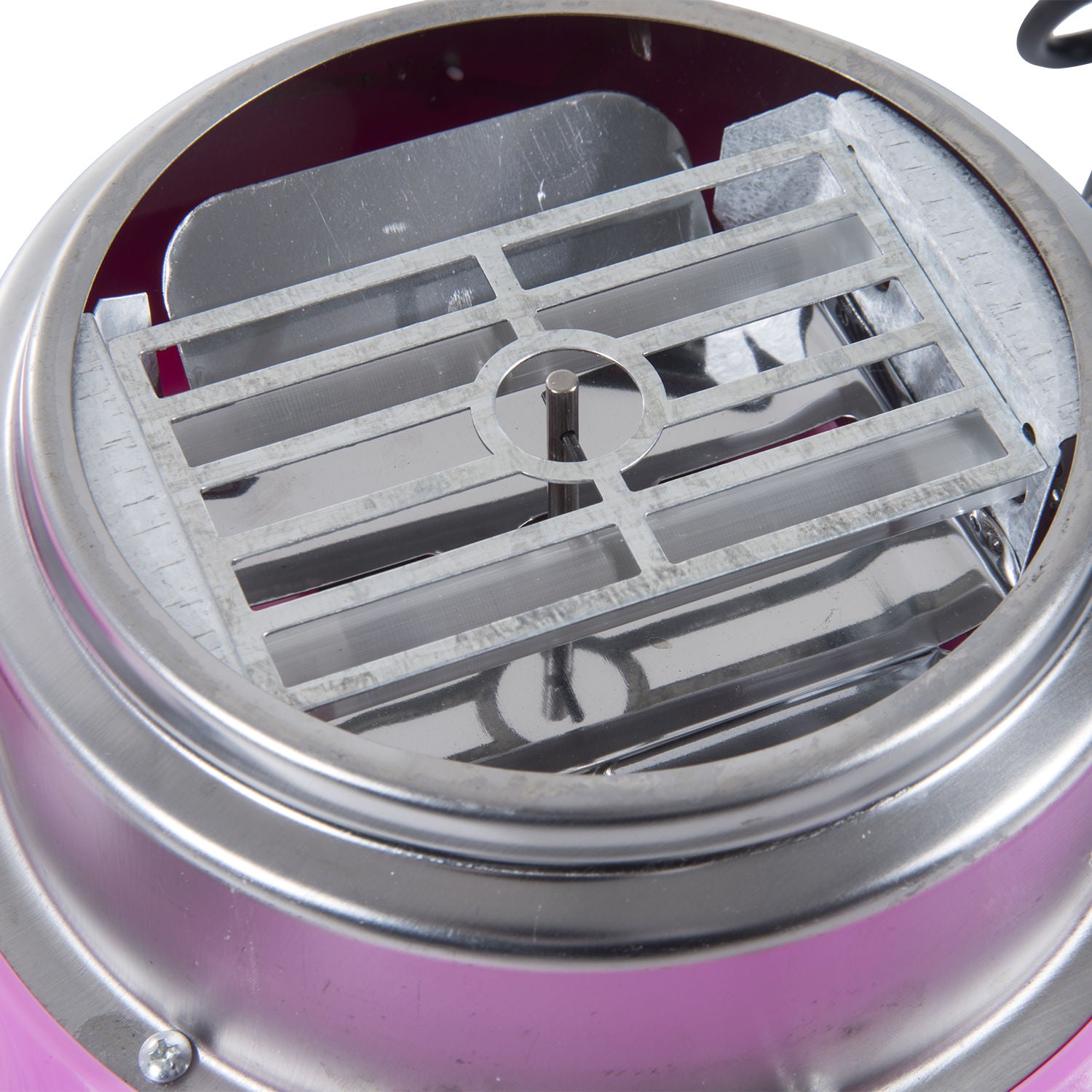 Máquina de Algodão Doce Rosa 27x26x18 cm