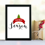 Quadro Decorativo Moldurado em MDF Multicolor 24x29 cm (2 cm) — Impressão UV, Antibacteriano, Pronto a Pendurar | SC492