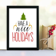 Quadro Decorativo em MDF com Moldura Multicolor 24x29 cm | Impressão UV | Antibacteriano | Pronto a Pendurar