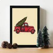 Quadro Decorativo com Moldura em MDF Multicolor 24x29 cm | Impressão UV, Antibacteriano – SC525398