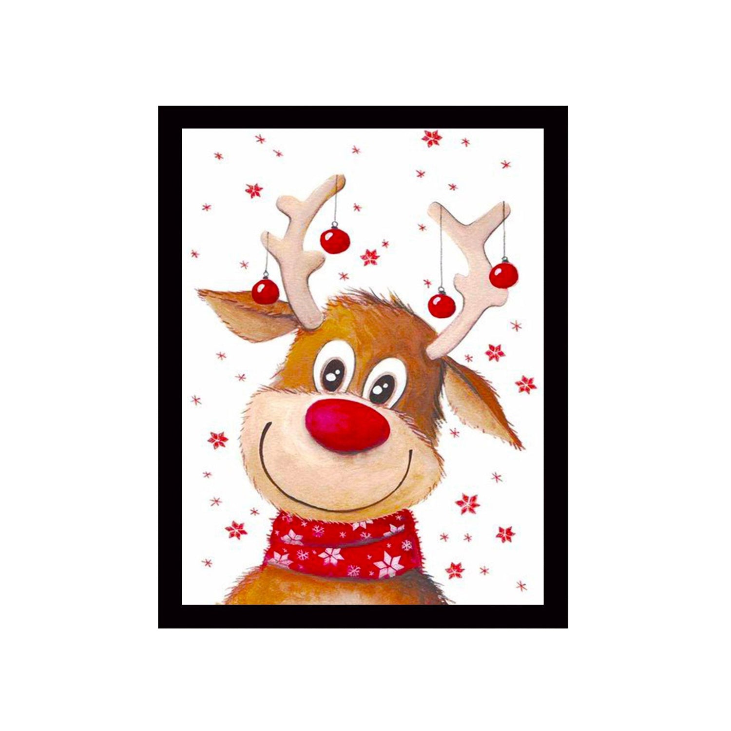 Quadro decorativo emoldurado – 24 x 29 cm – MDF – 100% MDF