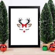 Quadro Decorativo em MDF 2 cm com Moldura, Multicolor, 24 x 29 cm, Impressão UV, Antibacteriano, Pronto a Pendurar