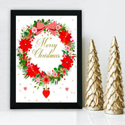 Quadro Decorativo com Moldura em MDF 100%, Multicolor, 24 x 29 cm, Impressão UV, Antibacteriano, Espessura 2 cm, Pronto a Pendurar