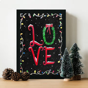 Quadro Decorativo em MDF com Moldura, Multicolor, 24 x 29 cm, Impressão UV, Antibacteriano, Pronto a Pendurar