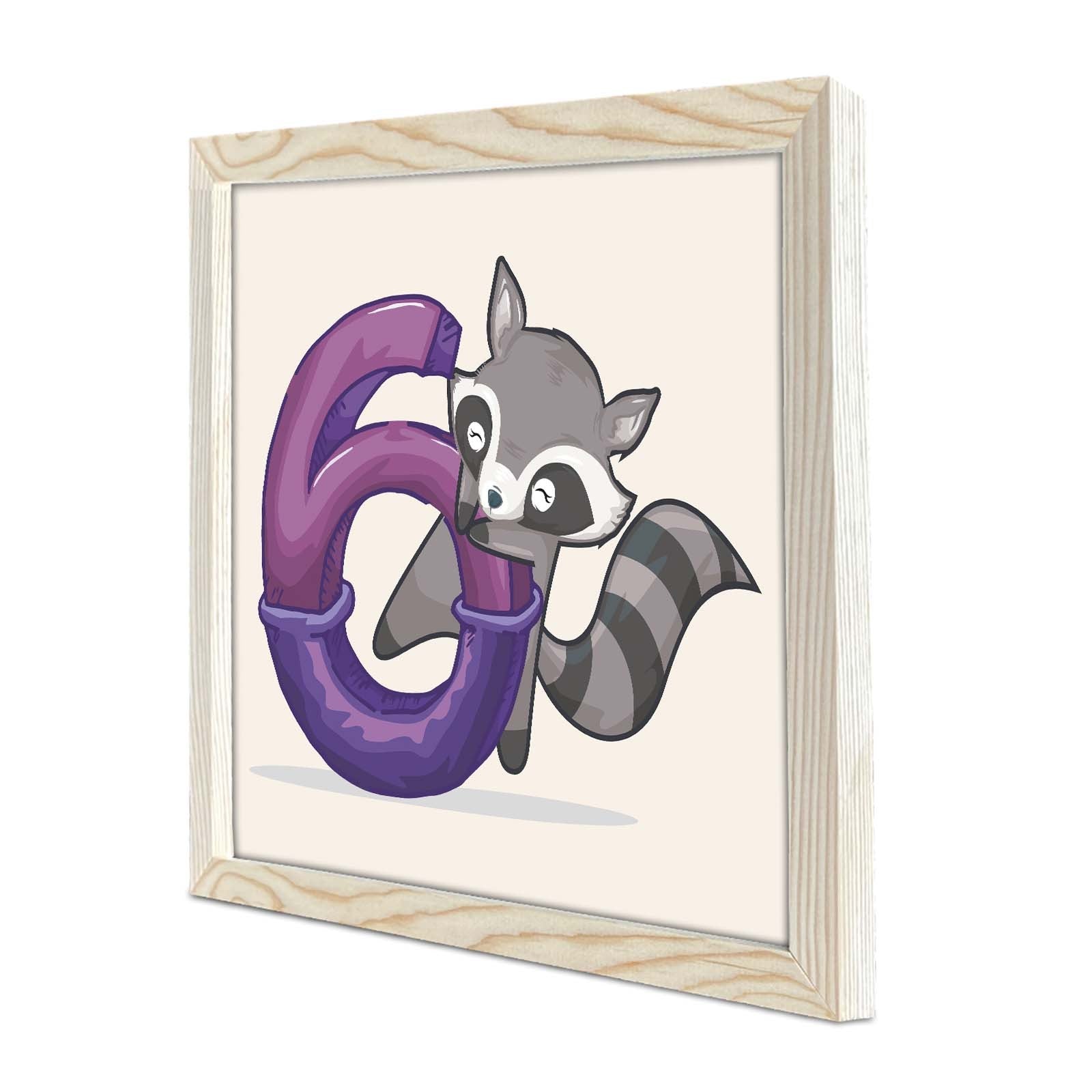 Quadro Decorativo MDF Emoldurado 33x33cm - Moldura Madeira 22mm - Disponível em Cinzento, Roxo e Branco