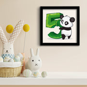 Quadro Decorativo MDF Emoldurado 33x33cm - Disponível em Preto, Branco e Verde