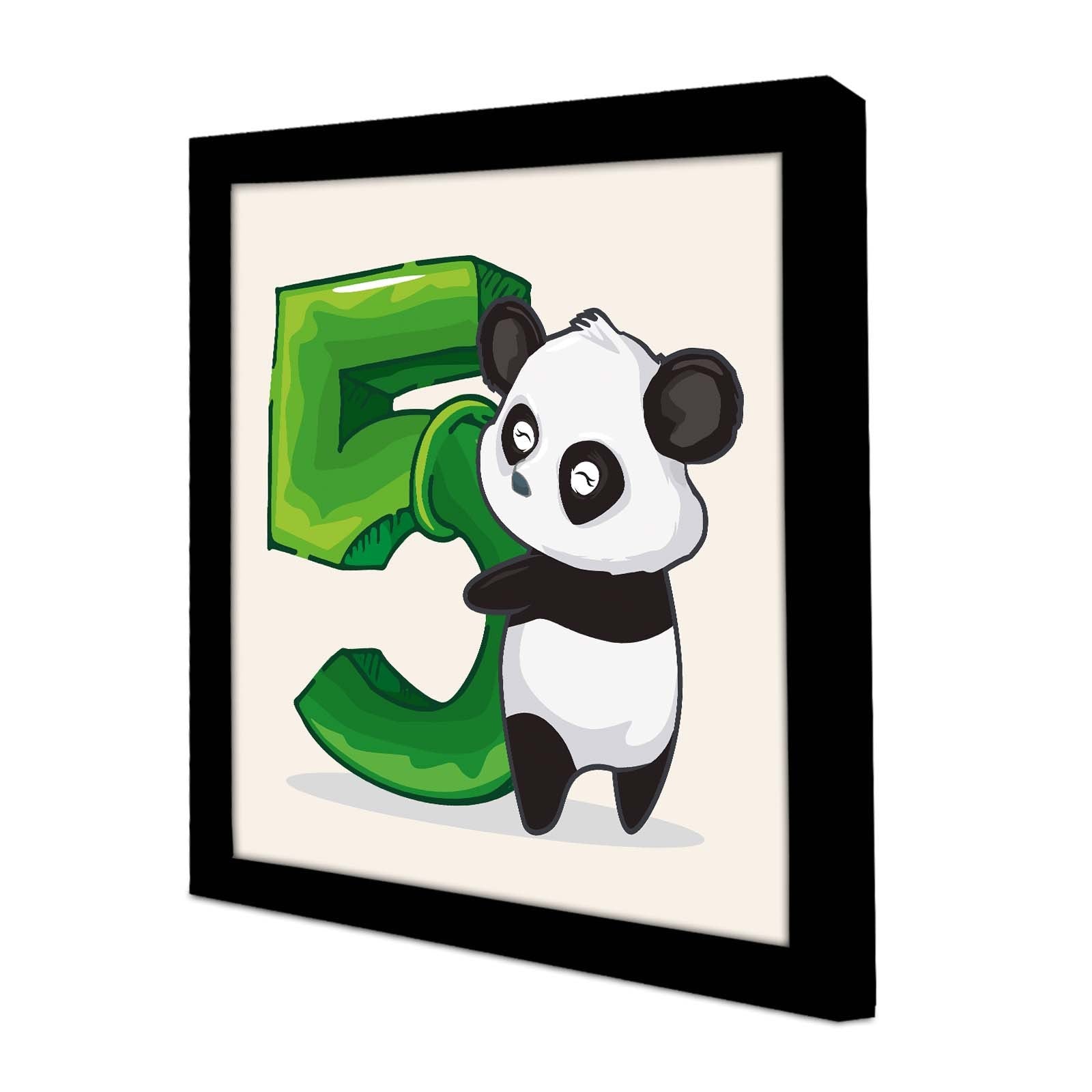 Quadro Decorativo MDF Emoldurado 33x33cm - Disponível em Preto, Branco e Verde